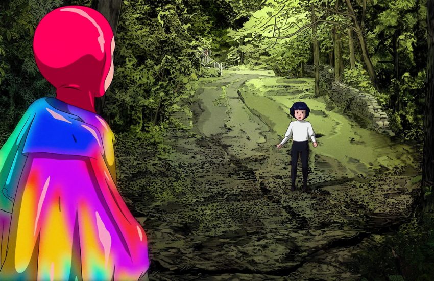 A scene from the animated film Arco